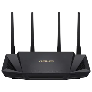 ASUS AiMesh RT-AX3000 Wi-Fi 6 IEEE 802.11ax Gigabit Ethernet Wireless Router - VPN Supported