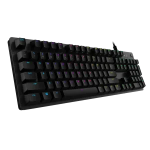 Logitech G512 CARBON LIGHTSYNC RGB Mechanical Gaming Keyboard with GX Brown switches and USB passthrough (Tactile)