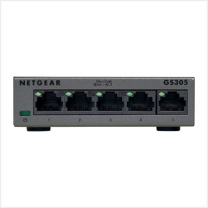 NETGEAR GS305 Ethernet Switch - 5 Ports - 2 Layer Supported - Twisted Pair