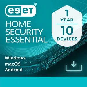 ESET Home Security Essential (10 Devices) - 1 Year
