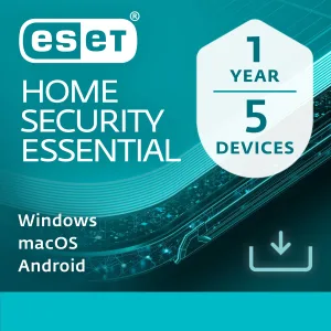 ESET Home Security Essential (5 Devices) - 1 Year