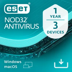 ESET NOD32 Antivirus (3 Users) - 1 Year