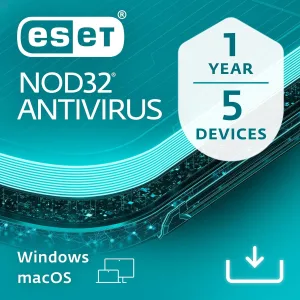 ESET NOD32 Antivirus (5 Users) - 1 Year