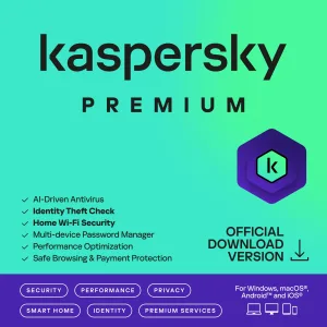 Kaspersky Premium for AFRICA ONLY (5 Devices) - 1 Year
