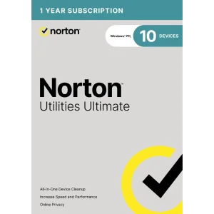 Norton Utilities Ultimate 10 Devices - 1 Year Subscription