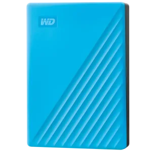 WD 4TB My Passport Portable External Drive - Blue